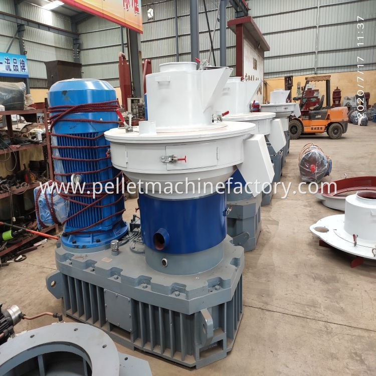 XGJ560 1-1.5t/h 90kw rice husk sawdust grass straw biomass pellet machine with CE certificate on sale